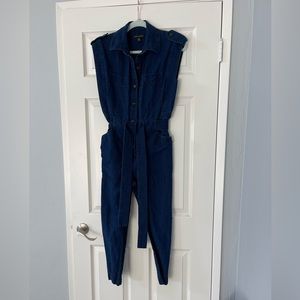 Denim Romper